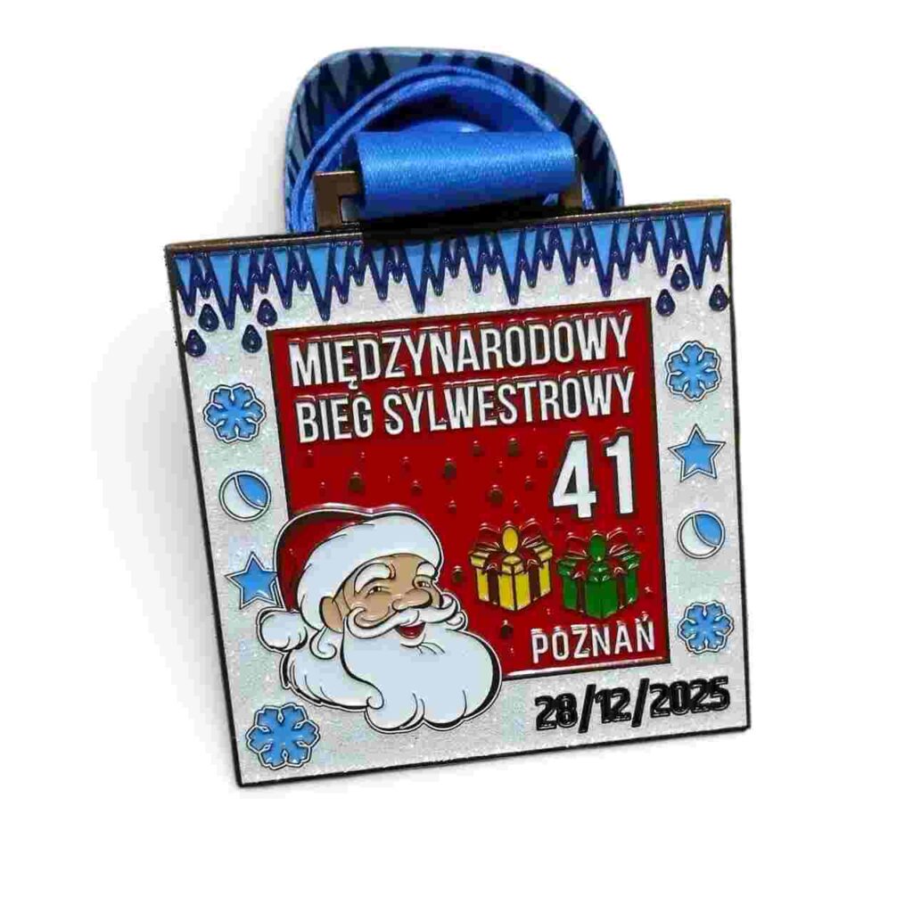 Medal z Emalią|Bieg Sylwestrowy